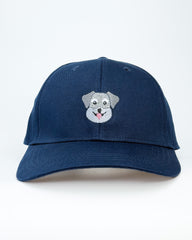 Schnauzer Embroidered Structured Cap