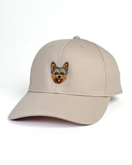 Yorkshire Terrier Embroidered Structured Cap
