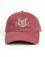 That’s So Meow – Soft Unstructured Dad Cap (2 Colors)