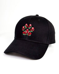 Paw Rose – Embroidered Structured Cap