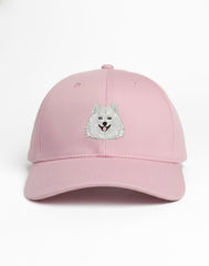 Samoyed Embroidered Structured Cap