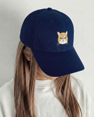 Exotic Shorthair Embroidered Structured Cap