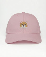 Exotic Shorthair Embroidered Structured Cap