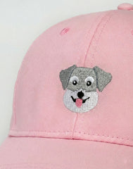 Schnauzer Embroidered Structured Cap