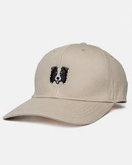 Border Collie Embroidered Structured Cap