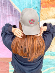 Paw Rose – Embroidered Structured Cap