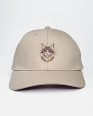 Maine Coon Embroidered Structured Cap
