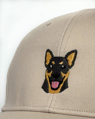 Mongrel Embroidered Structured Cap “Little Black”