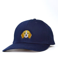 Beagle Embroidered Structured Cap