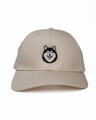  阿拉斯加雪橇犬刺繡棒球帽