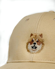 Chow Chow Embroidered Structured Cap