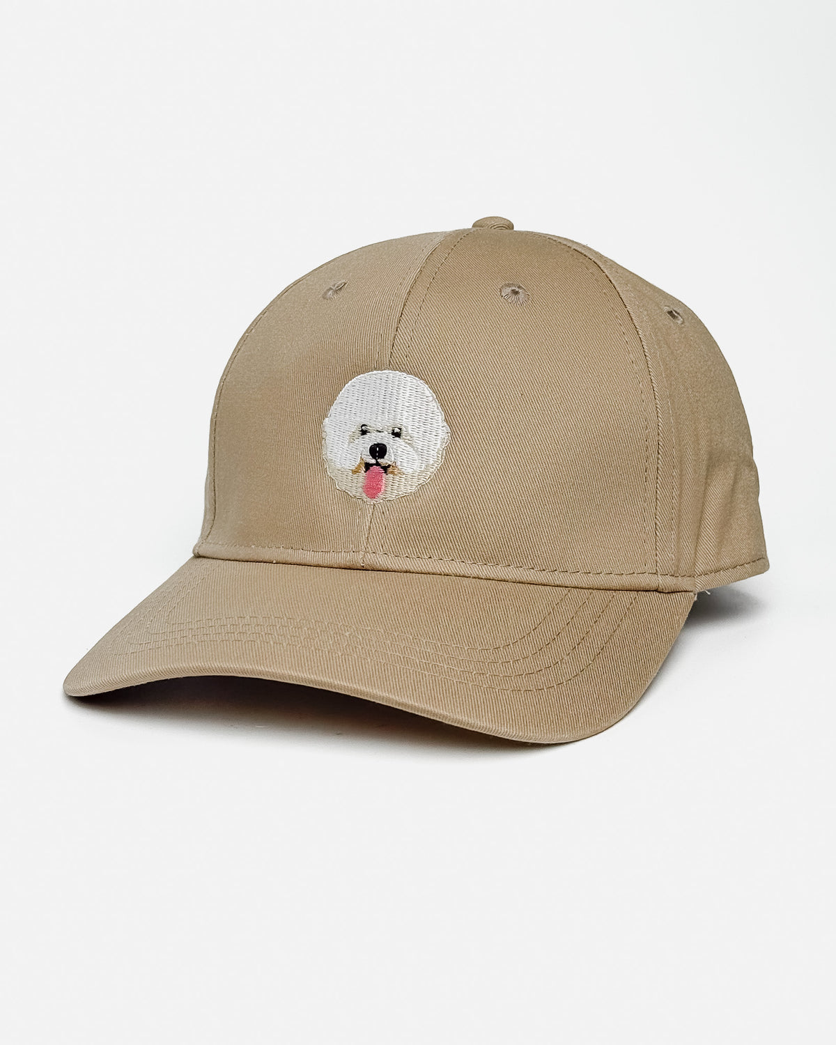 Bichon Frise Embroidered Structured Cap