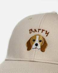 Beagle Embroidered Structured Cap