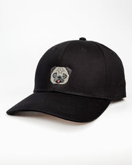 Pug Embroidered Structured Cap