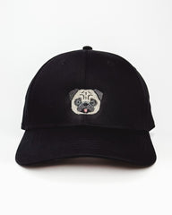 Pug Embroidered Structured Cap