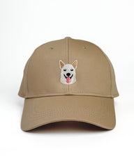 Mongrel Embroidered Structured Cap "Little White"