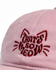 That’s So Meow – Soft Unstructured Dad Cap (2 Colors)