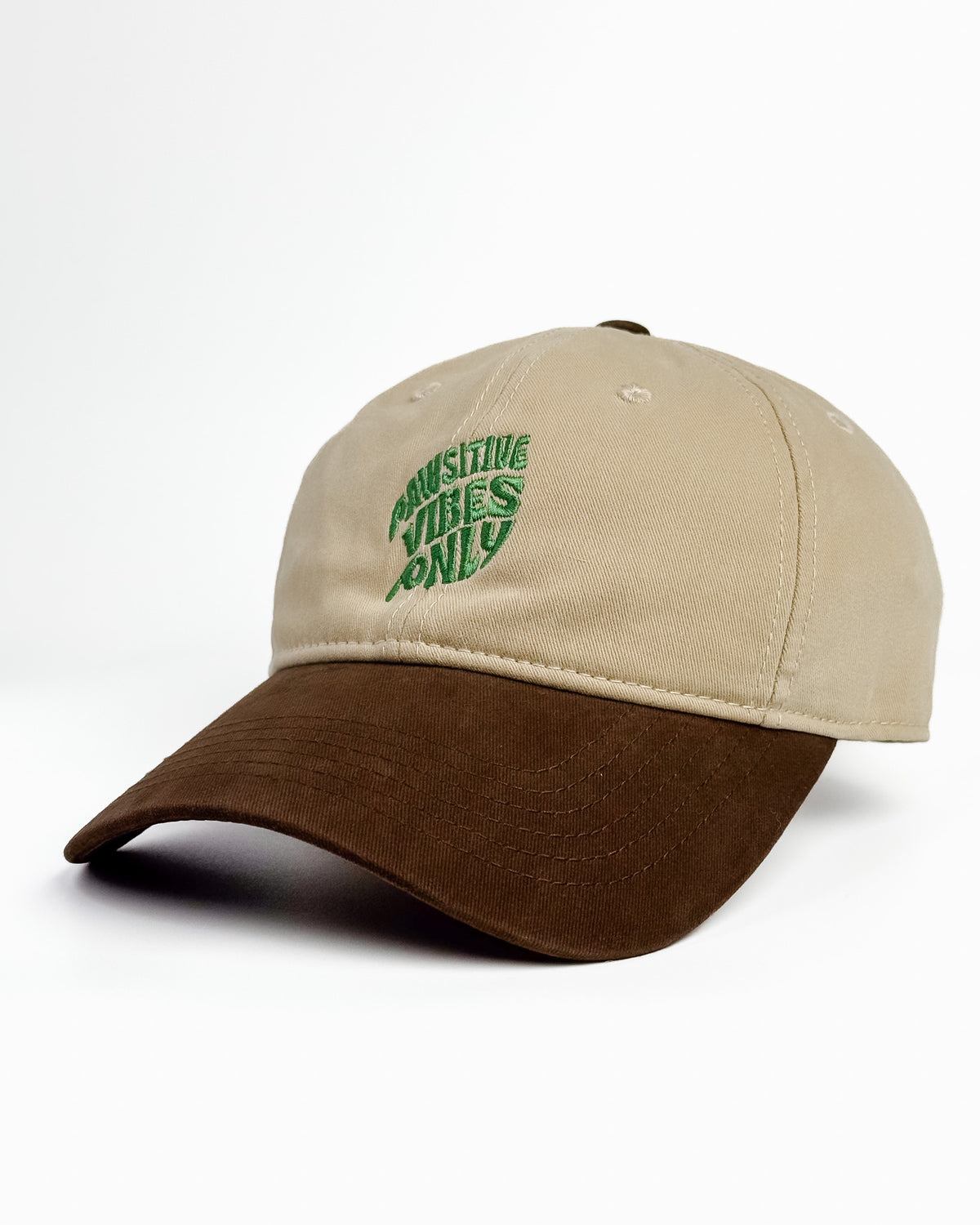 Pawsitive Vibes Only – Soft Unstructured Dad Cap