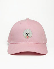 Bichon Frise Embroidered Structured Cap