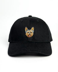 Yorkshire Terrier Embroidered Structured Cap
